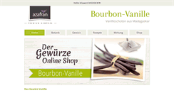Desktop Screenshot of bourbonvanille.com