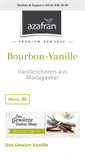 Mobile Screenshot of bourbonvanille.com